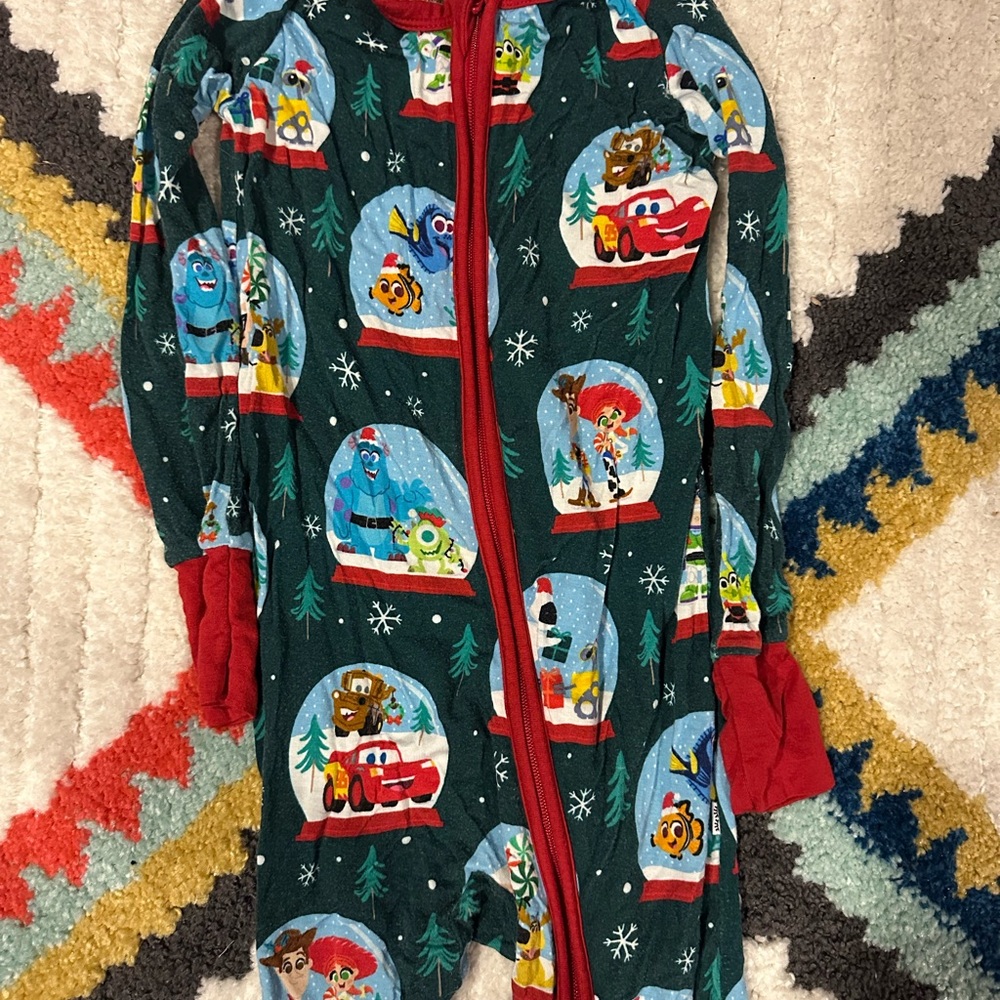 Little Sleepies Pixar Christmas Zippie